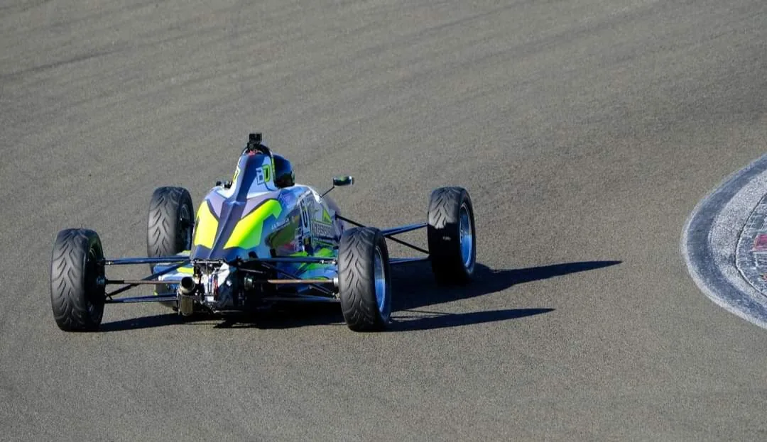 Blake Dowdall's Formula Ford during qualifying at Manfeild