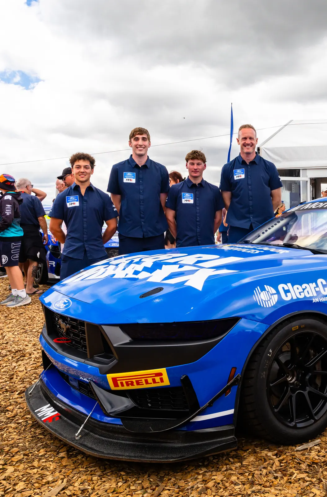 Blake Dowdall in Miedecke Motorsport colours for the 2026 GT4 Australia season