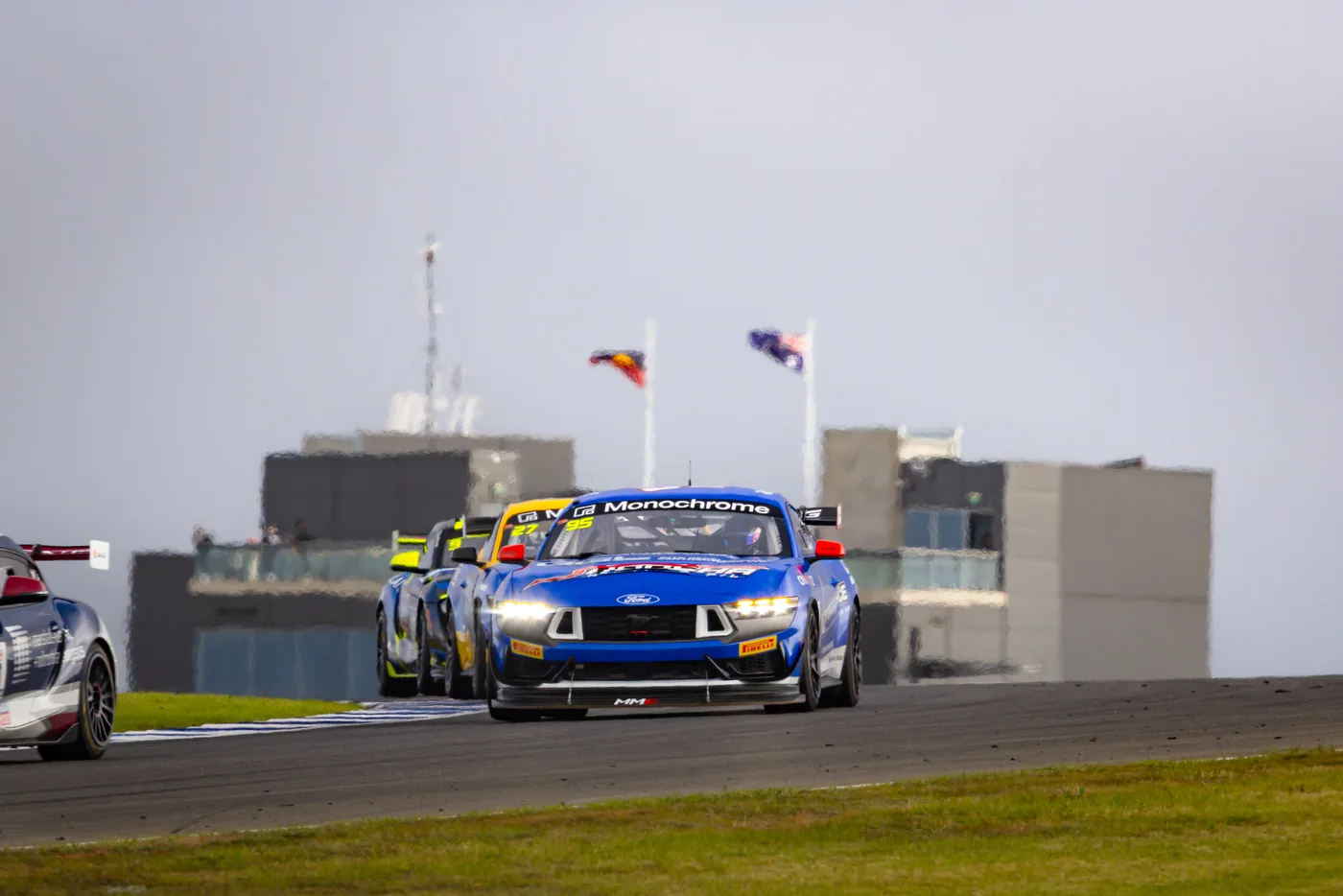 Blake Dowdall and the #95 Mustang at The Bend