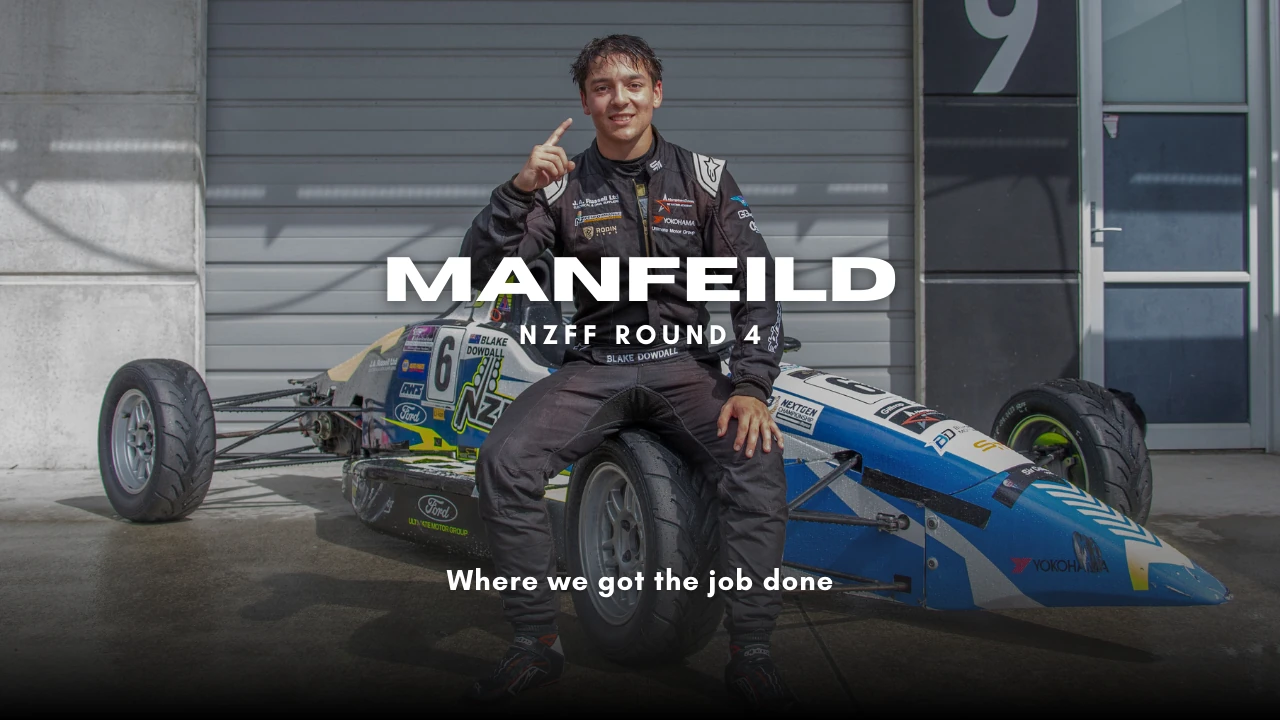 Blake Dowdall in the 2025 NZ Formula Ford Championship