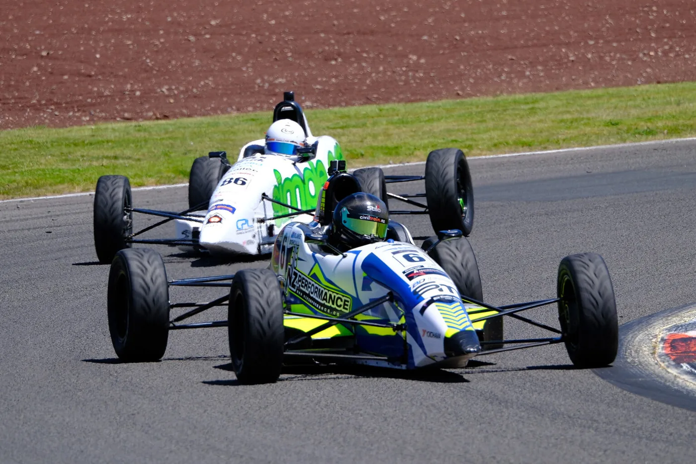 Blake Dowdall's #6 Formula Ford at Taupo for NIFF Round 2