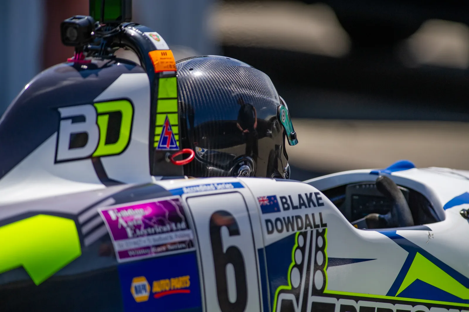 Blake Dowdall's Formula Ford during NIFF Round 3 at Manfeild