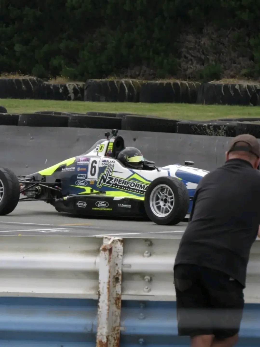 Blake Dowdall at Timaru for the 2025 NZ Formula Ford Championship