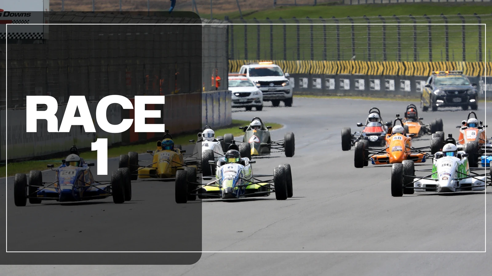 Blake Dowdall's #6 Formula Ford on pole at Hampton Downs