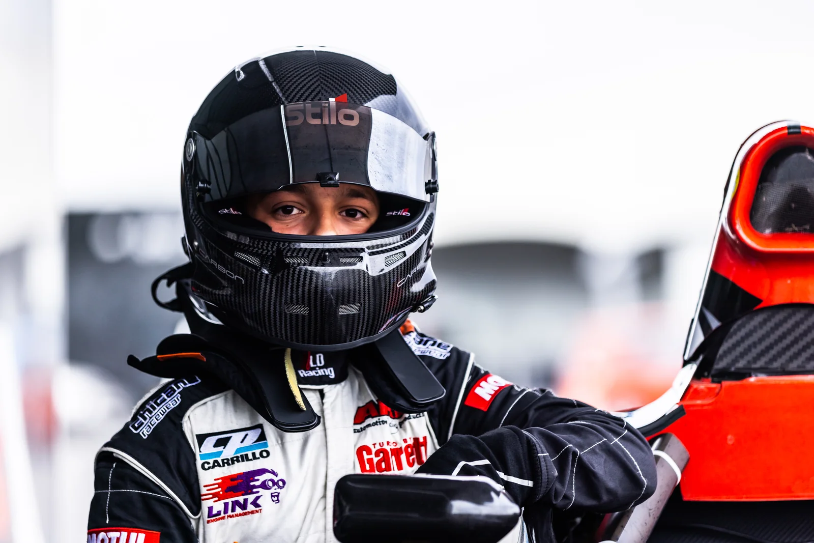 Portrait of Blake Dowdall at Hampton Downs.