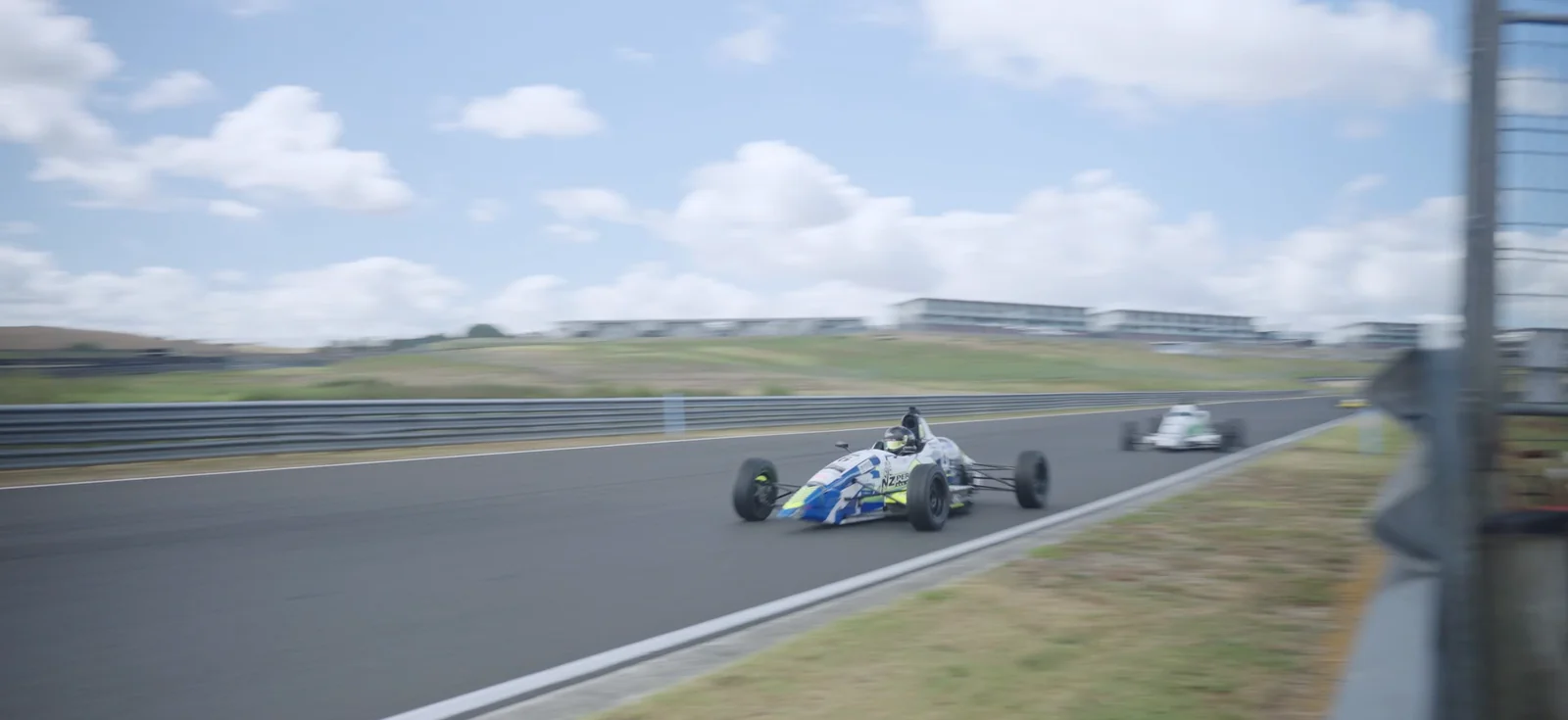 Blake Dowdall racing his #6 Formula Ford at Hampton Downs.