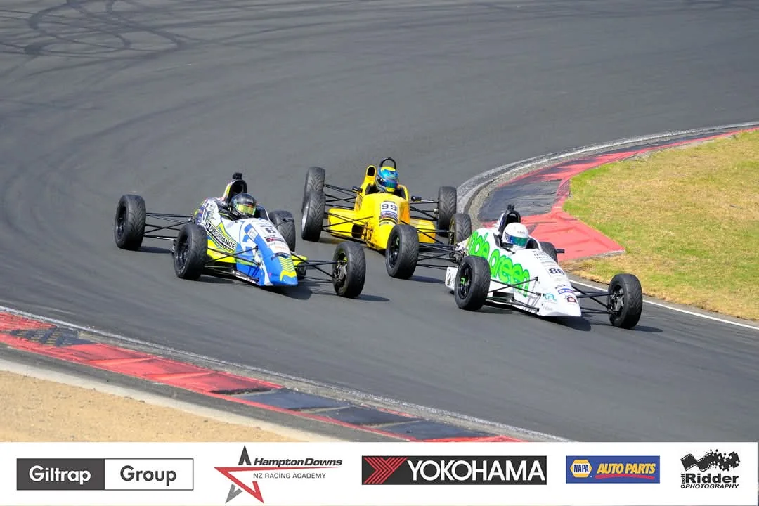 Blake Dowdall racing his #6 Formula Ford at Hampton Downs.