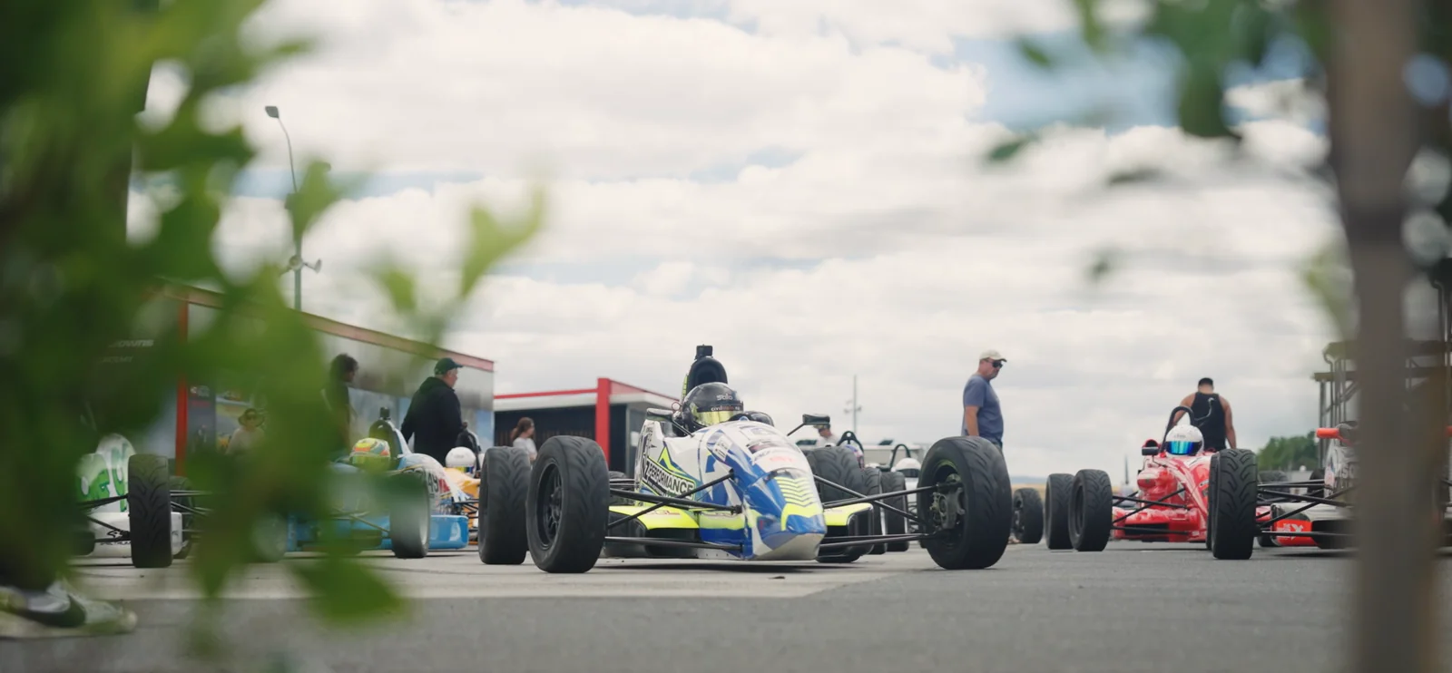 Blake Dowdall racing his #6 Formula Ford at Hampton Downs.