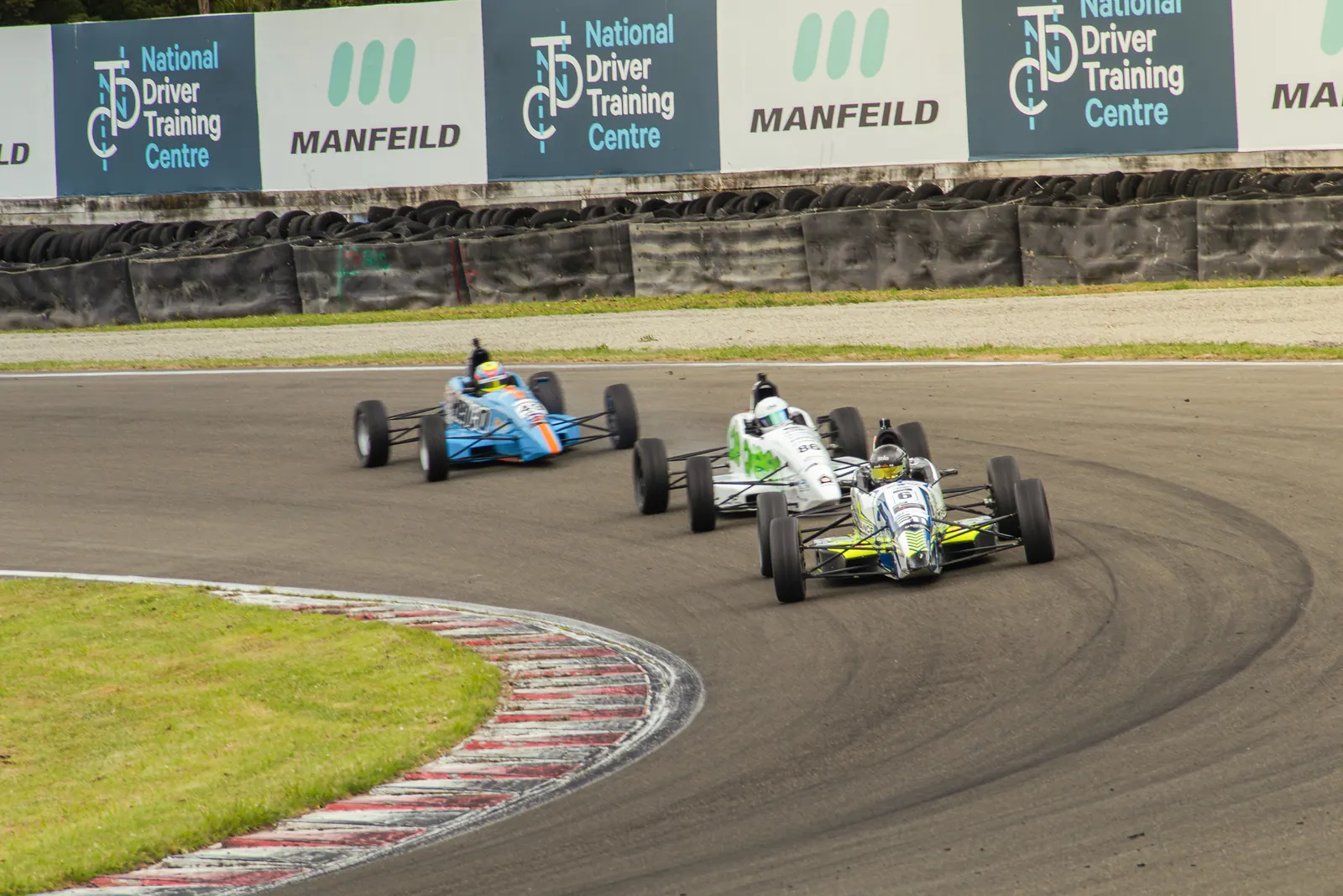 Blake Dowdall racing his #6 Formula Ford at Manfeild.