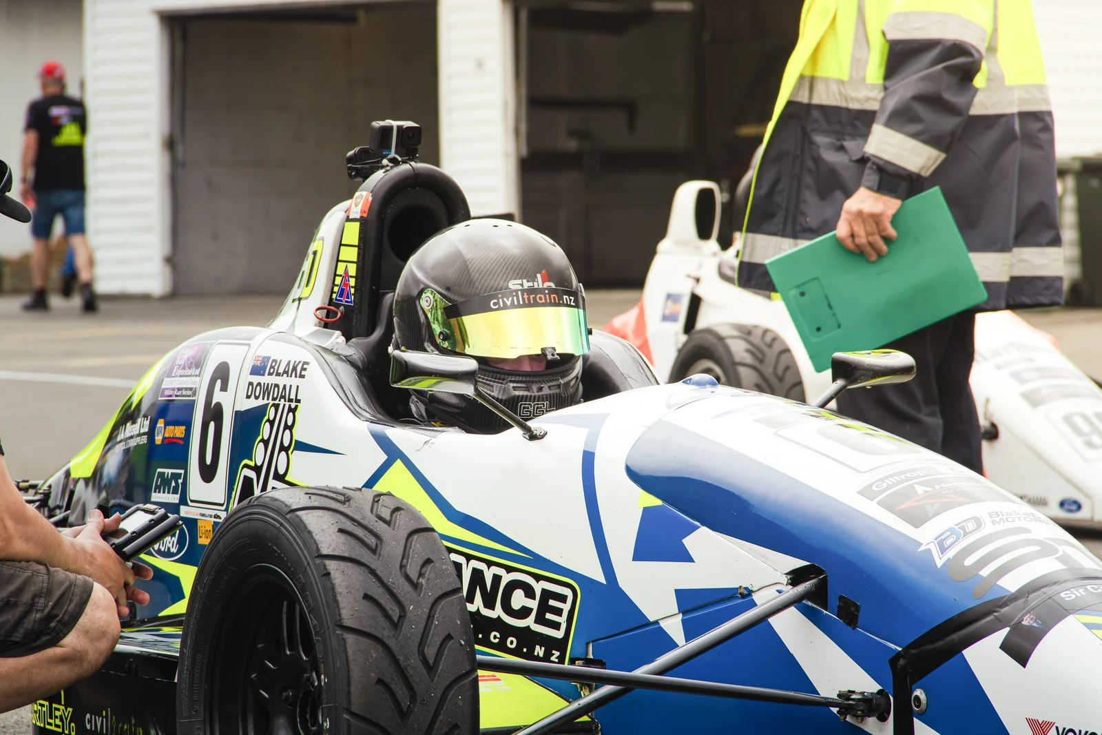 Blake Dowdall's #6 Formula Ford at Manfeild.