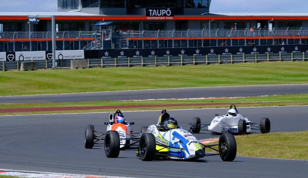 Blake Dowdall racing his #6 Formula Ford at Taupo.