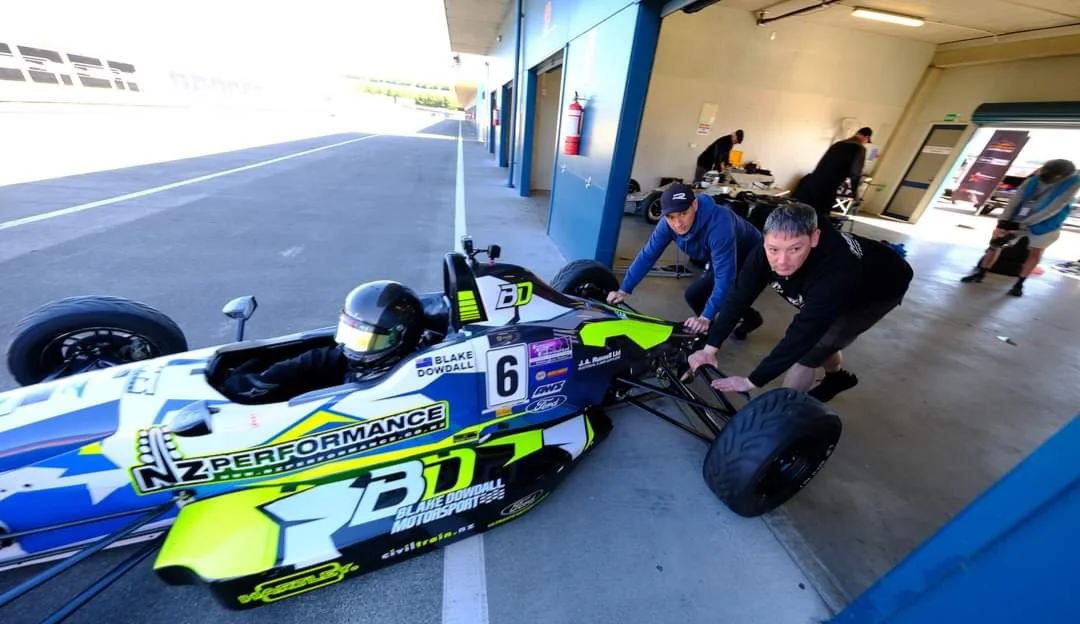 Blake Dowdall's #6 Formula Ford at Taupo.