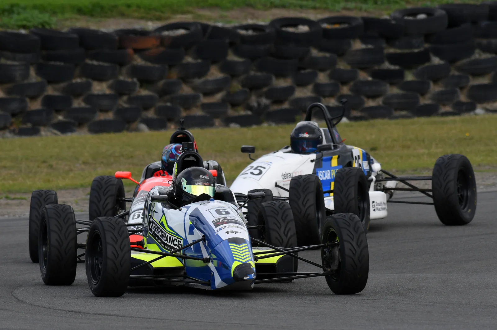 Blake Dowdall racing his #6 Formula Ford at Ruapuna.