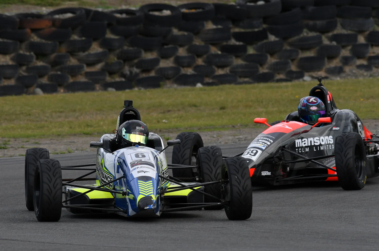 Blake Dowdall racing his #6 Formula Ford at Ruapuna.