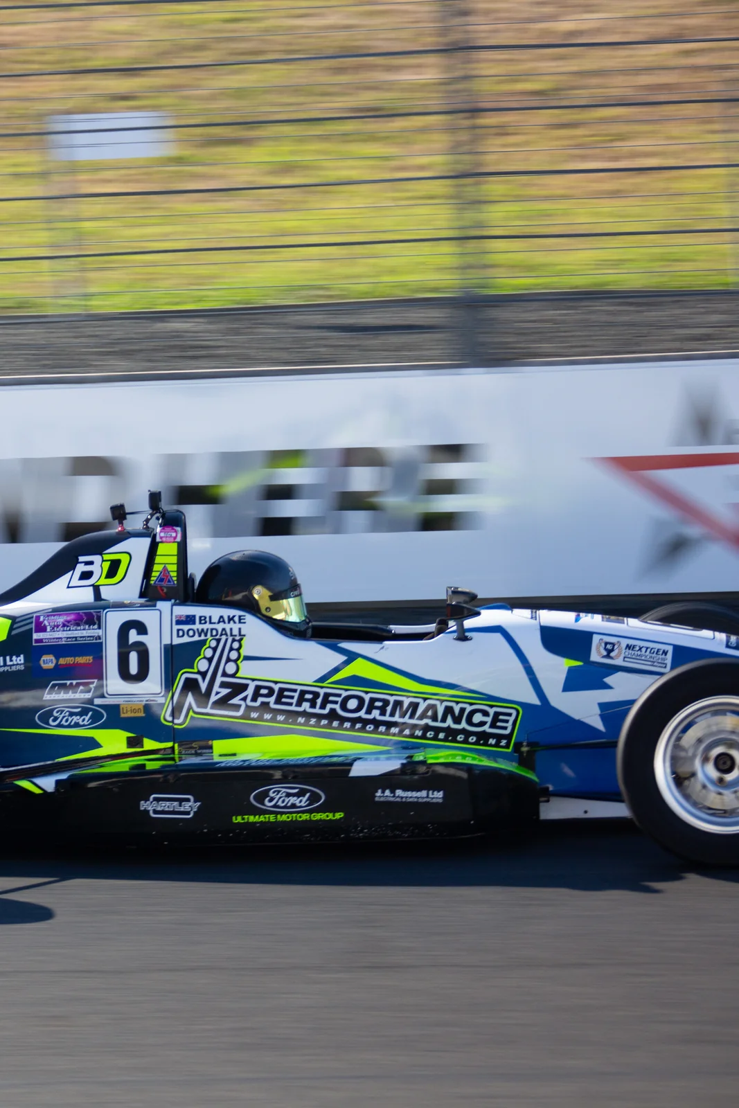 Blake Dowdall's #6 Formula Ford at Hampton Downs.