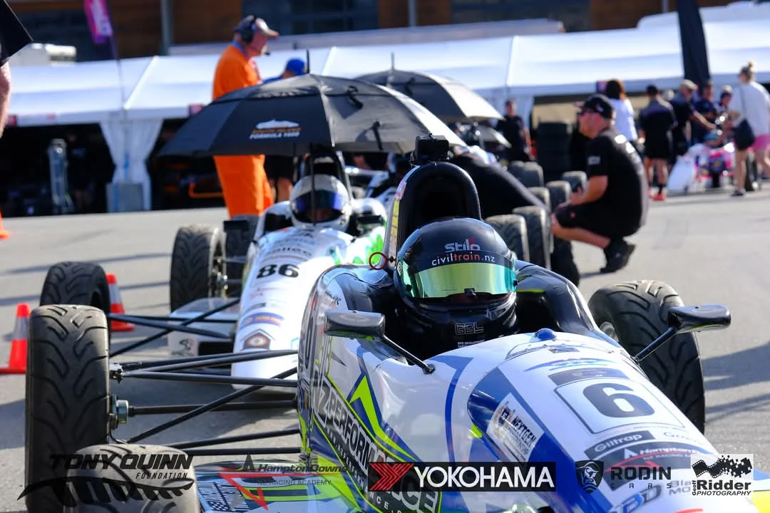 Blake Dowdall racing his #6 Formula Ford at Highlands Motorsport Park.