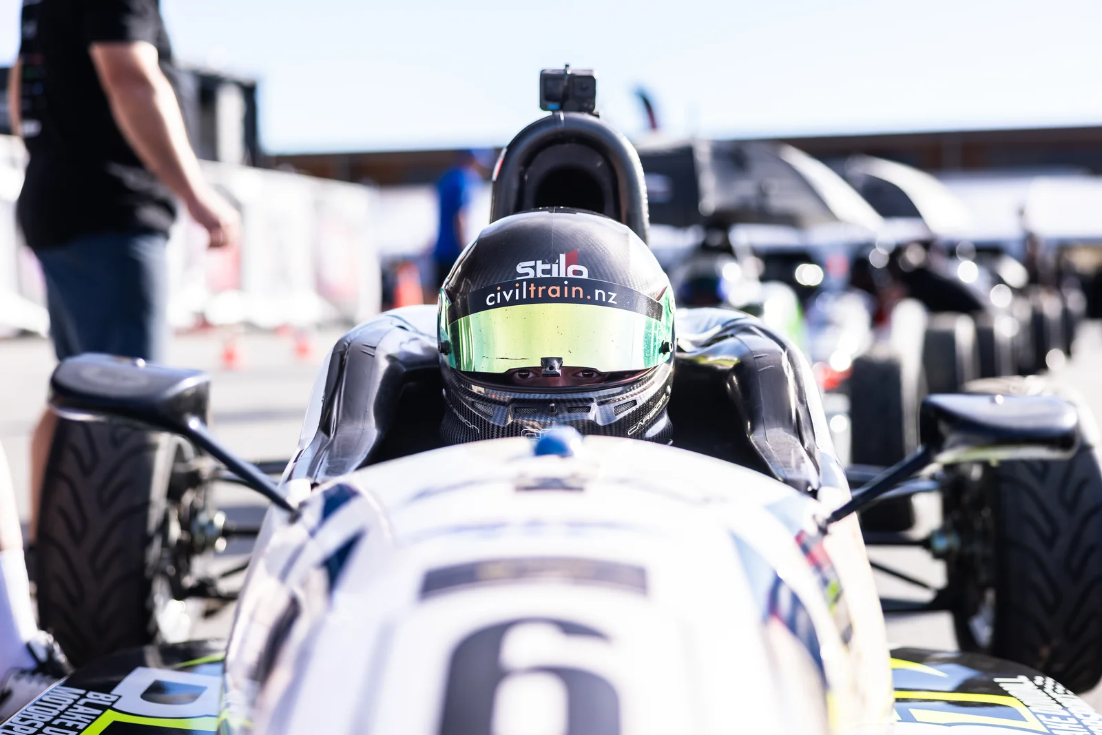 Blake Dowdall racing his #6 Formula Ford at Highlands Motorsport Park.