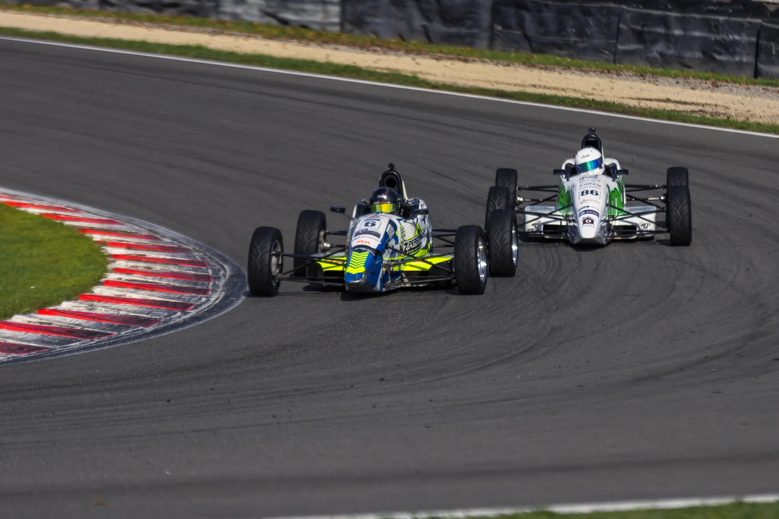 Blake Dowdall racing his #6 Formula Ford at Manfeild.