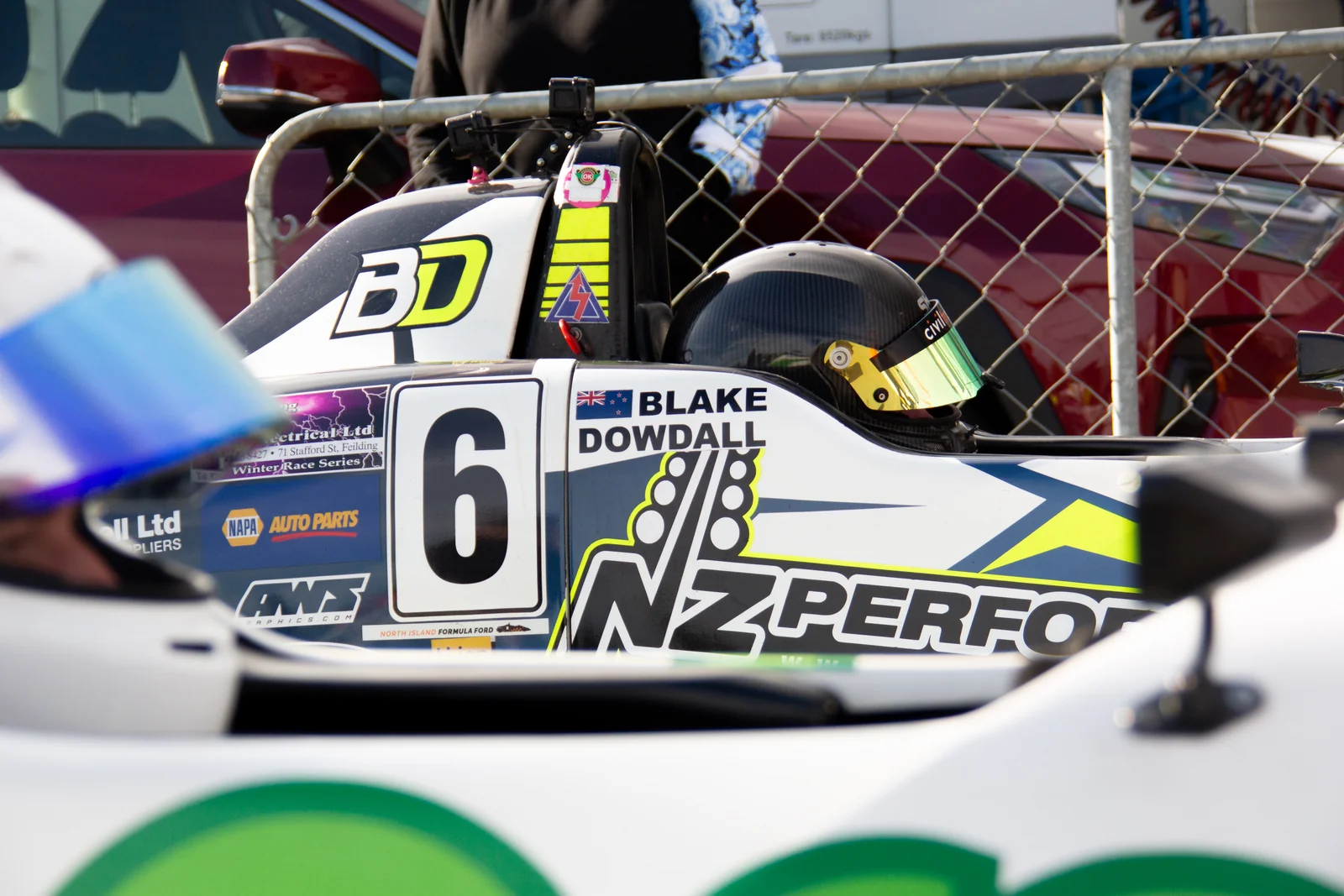 Blake Dowdall's #6 Formula Ford at Manfeild.
