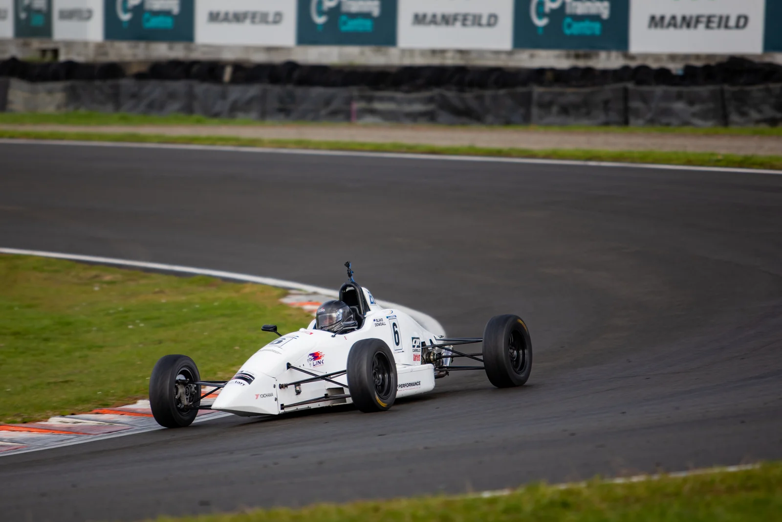 Blake Dowdall racing his #6 Formula Ford at Manfeild.