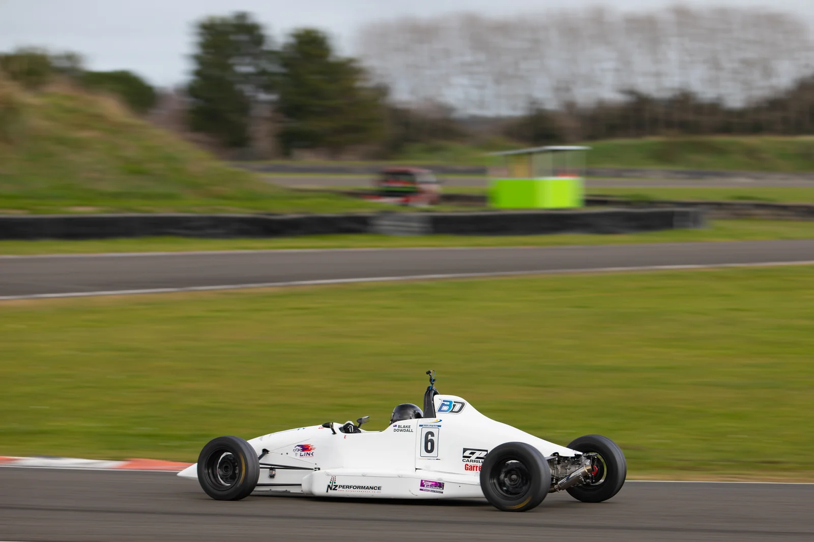 Blake Dowdall racing his #6 Formula Ford at Manfeild.