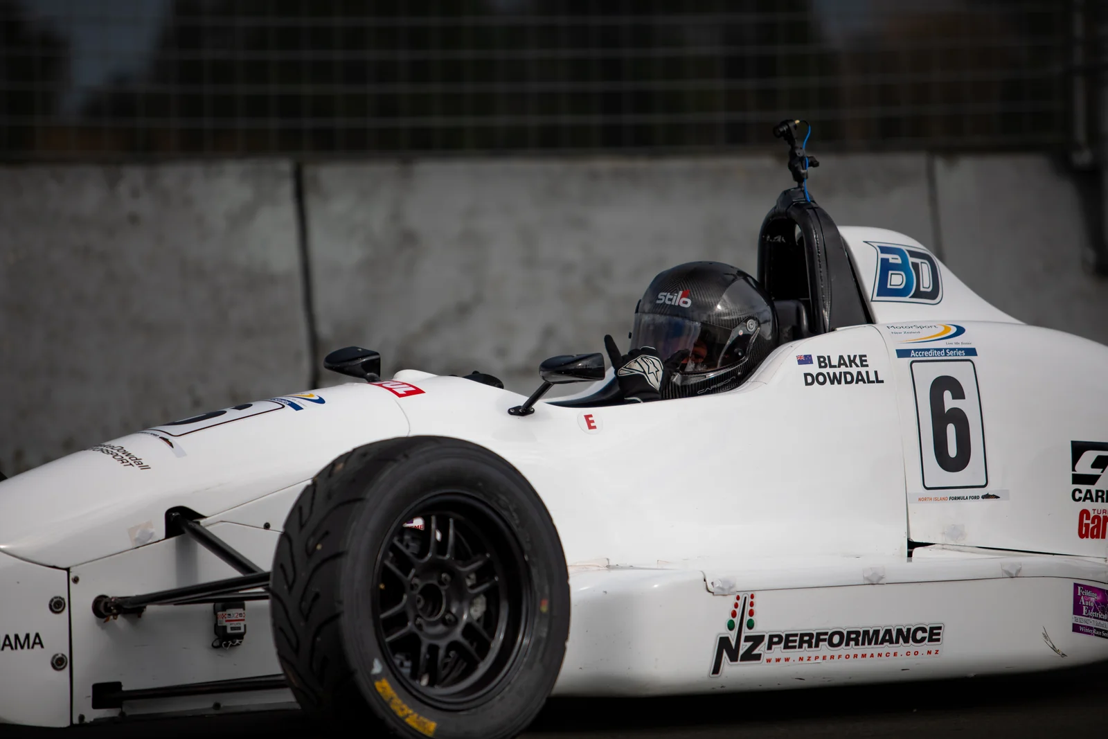 Blake Dowdall's #6 Formula Ford at Manfeild.