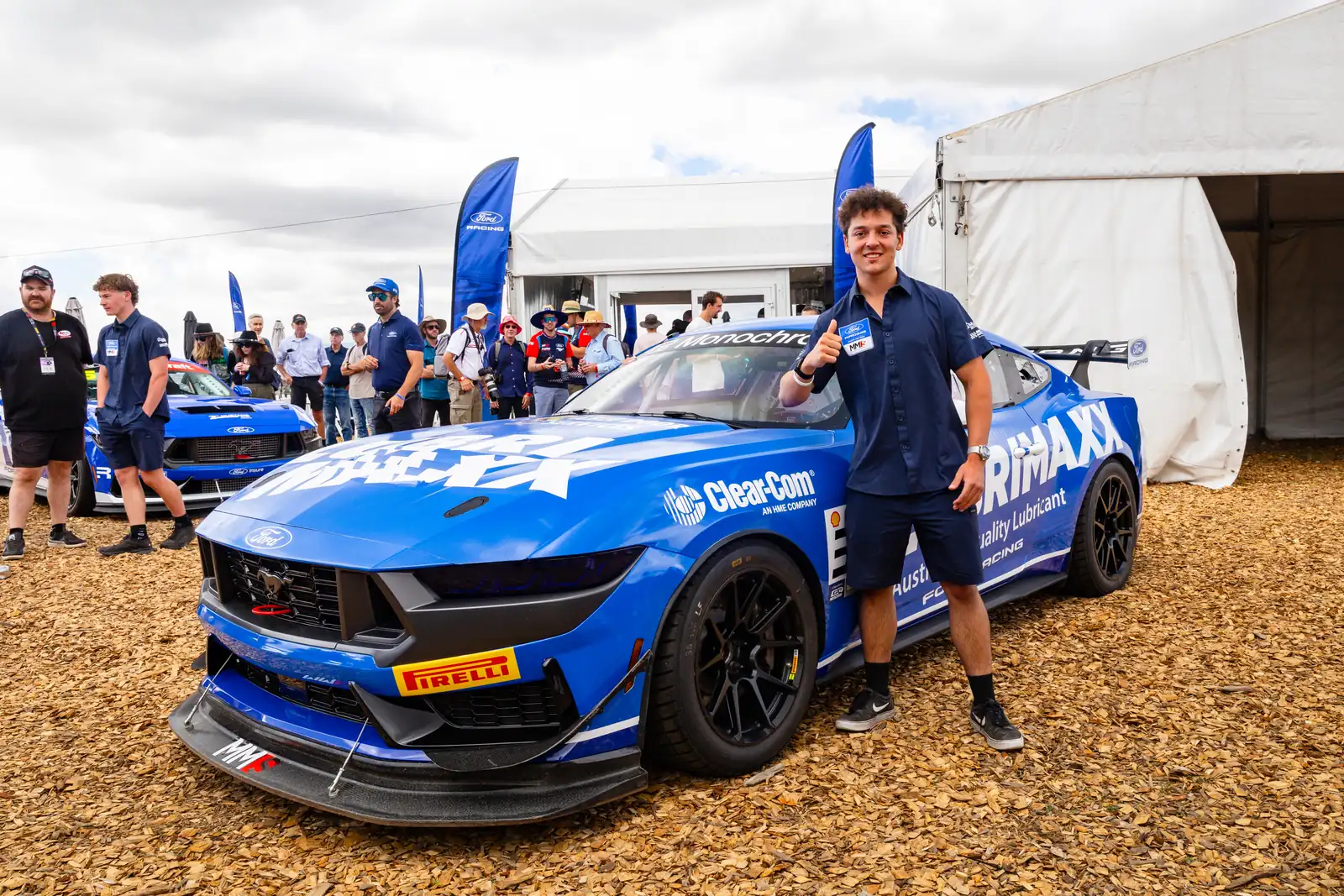 Blake Dowdall's #95 Ford Mustang GT4 unveiled at the Bathurst 12 Hour season launch