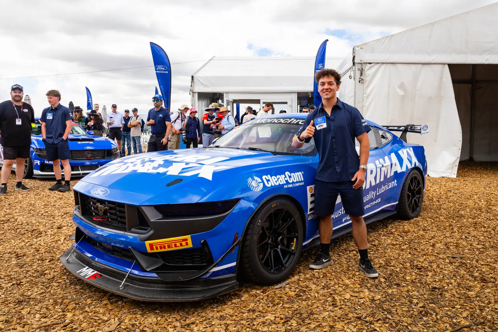 Blake Dowdall's GT4 Australia Ford Mustang at the Bathurst 12 Hour
