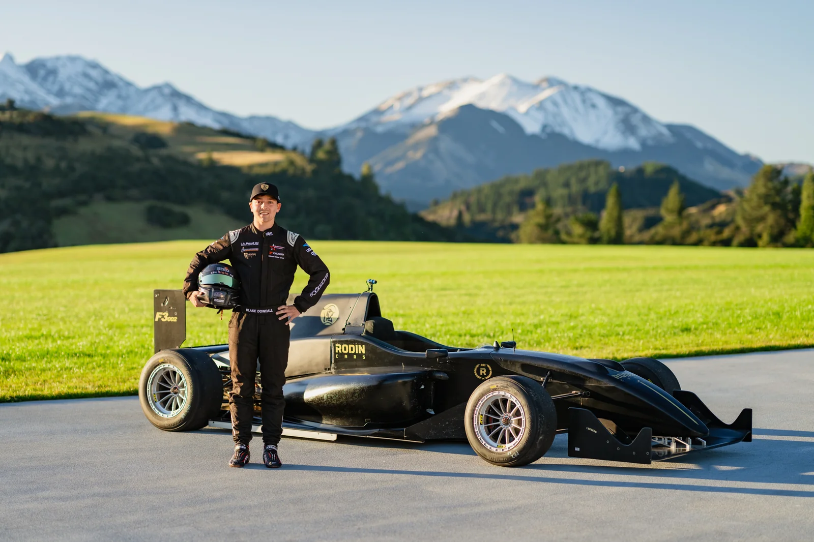 Blake Dowdall in Rodin Cars gear during the Rodin Cars Formula Ford to Formula 1 Programme